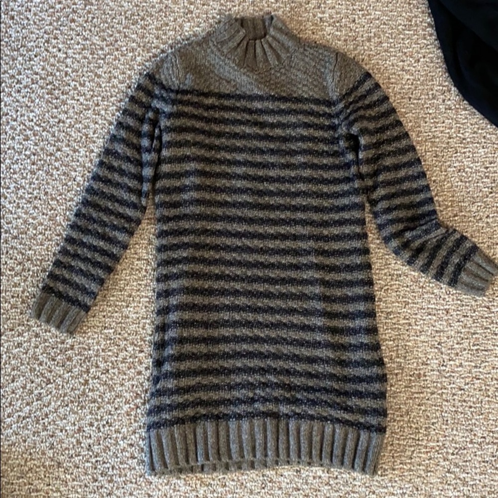 Striped Sweater Dress